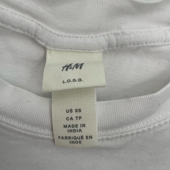 H&M Thin White T-Shirt with California Graphic.  Men’s XS.  EUC - Picture 3 of 4